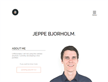 Tablet Screenshot of bjorholm.net